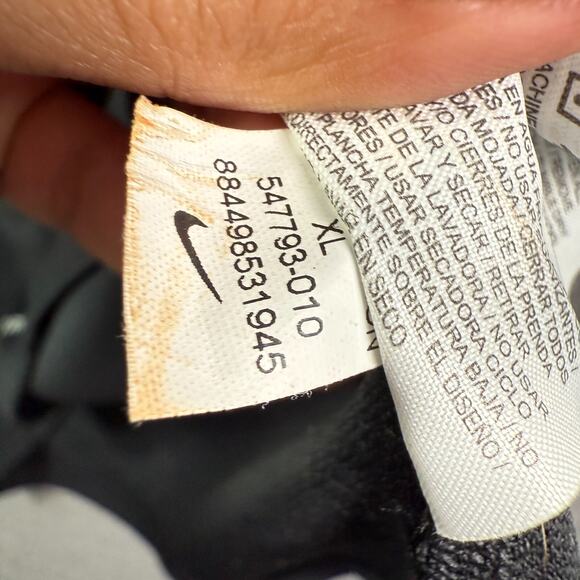 Nike Shirt Men XL Black Element Running Training 1/4 Zip Pullover Stretch 547793 - Picture 6 of 11